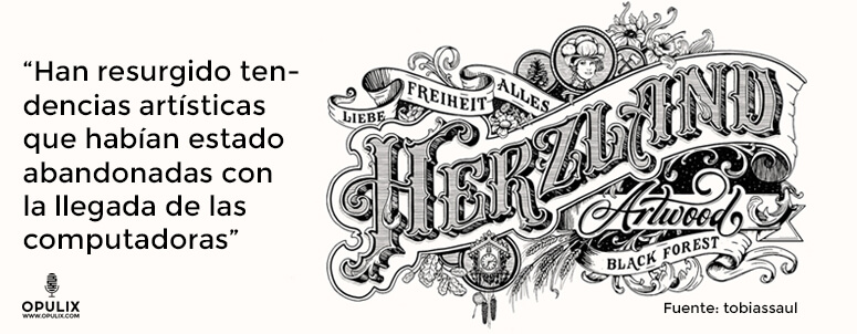 Hand Lettering ¿Vuelta al pasado o tendencia? Hand Lettering ¿Vuelta al pasado o tendencia?