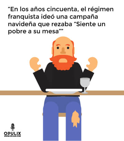 Siente un pobre a su mesa Siente un pobre a su mesa