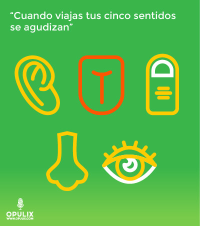 Viaje a través de los 5 sentidos Viaje a través de los 5 sentidos