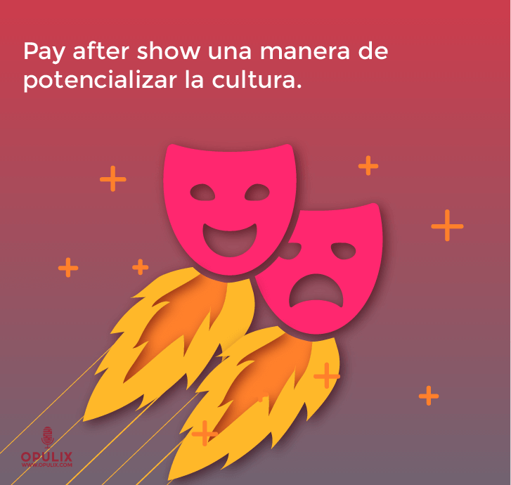 Pay after show, decide lo que vale Pay after show, decide lo que vale