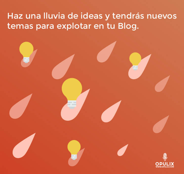 Ideas para escribir en tu blog Ideas para escribir en tu blog