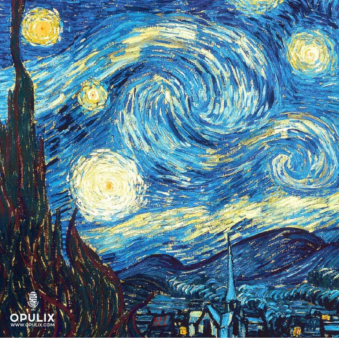 La noche estrellada - Vincent Van Gogh La noche estrellada - Vincent Van Gogh