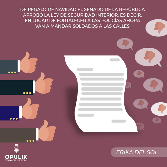 La Polémica Ley De Seguridad Interior La Polémica Ley De Seguridad Interior